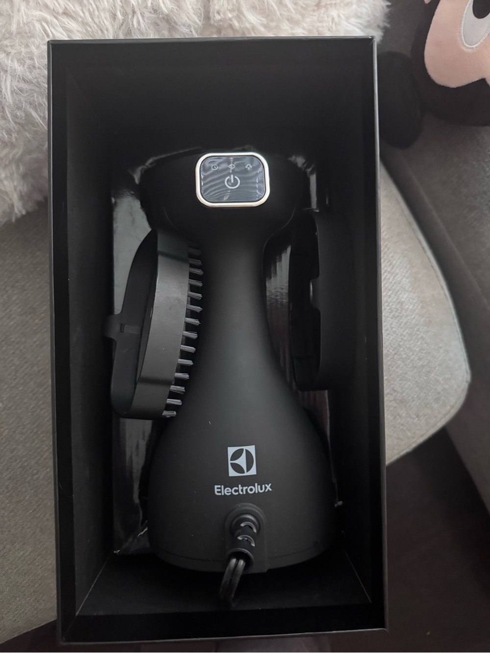 Black Handheld Garment Steamer